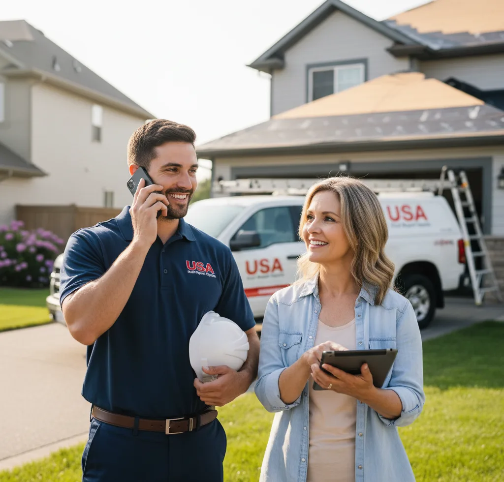 USA Roof Repair Experts customer support in Bowie